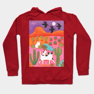 Southwest Desert Cats Hoodie